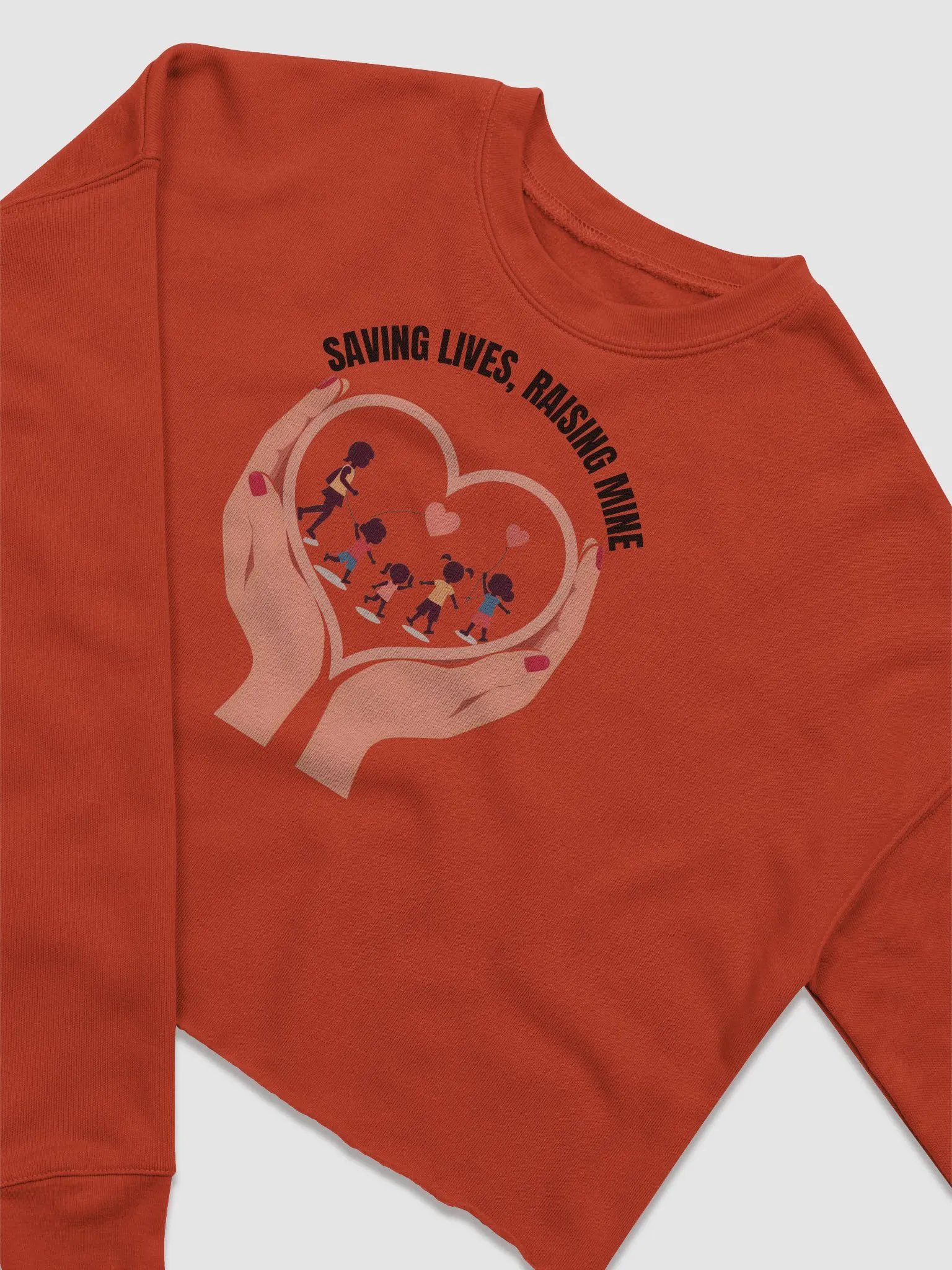 Heartfelt Unity Women's Crop Sweatshirt product image (11)