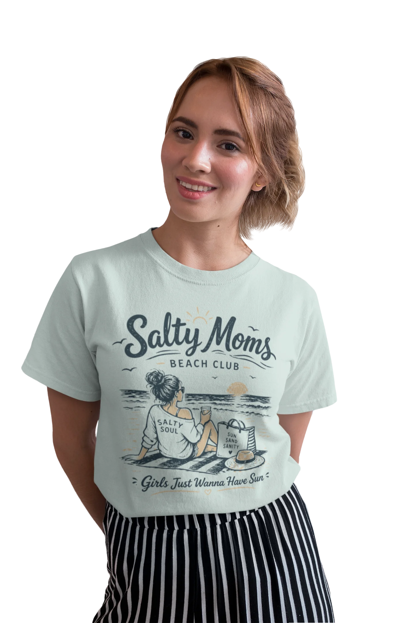 Salty Moms Beach Club Tee product image (2)
