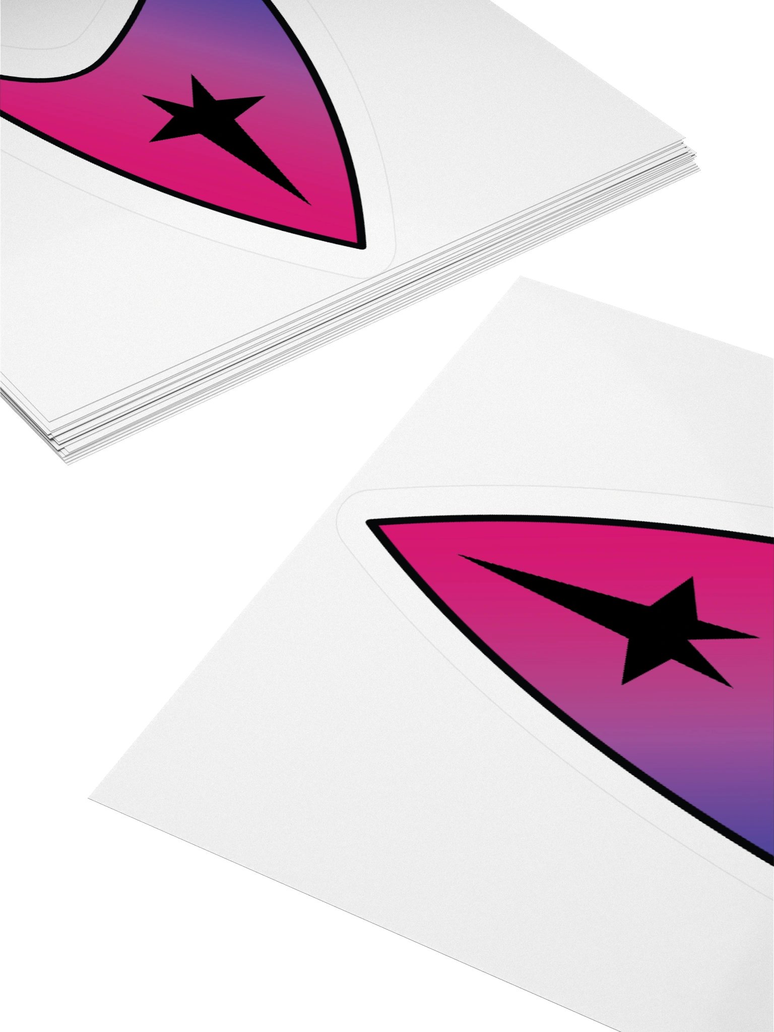 Bisexual Pride Gradient Starfleet Sticker product image (10)