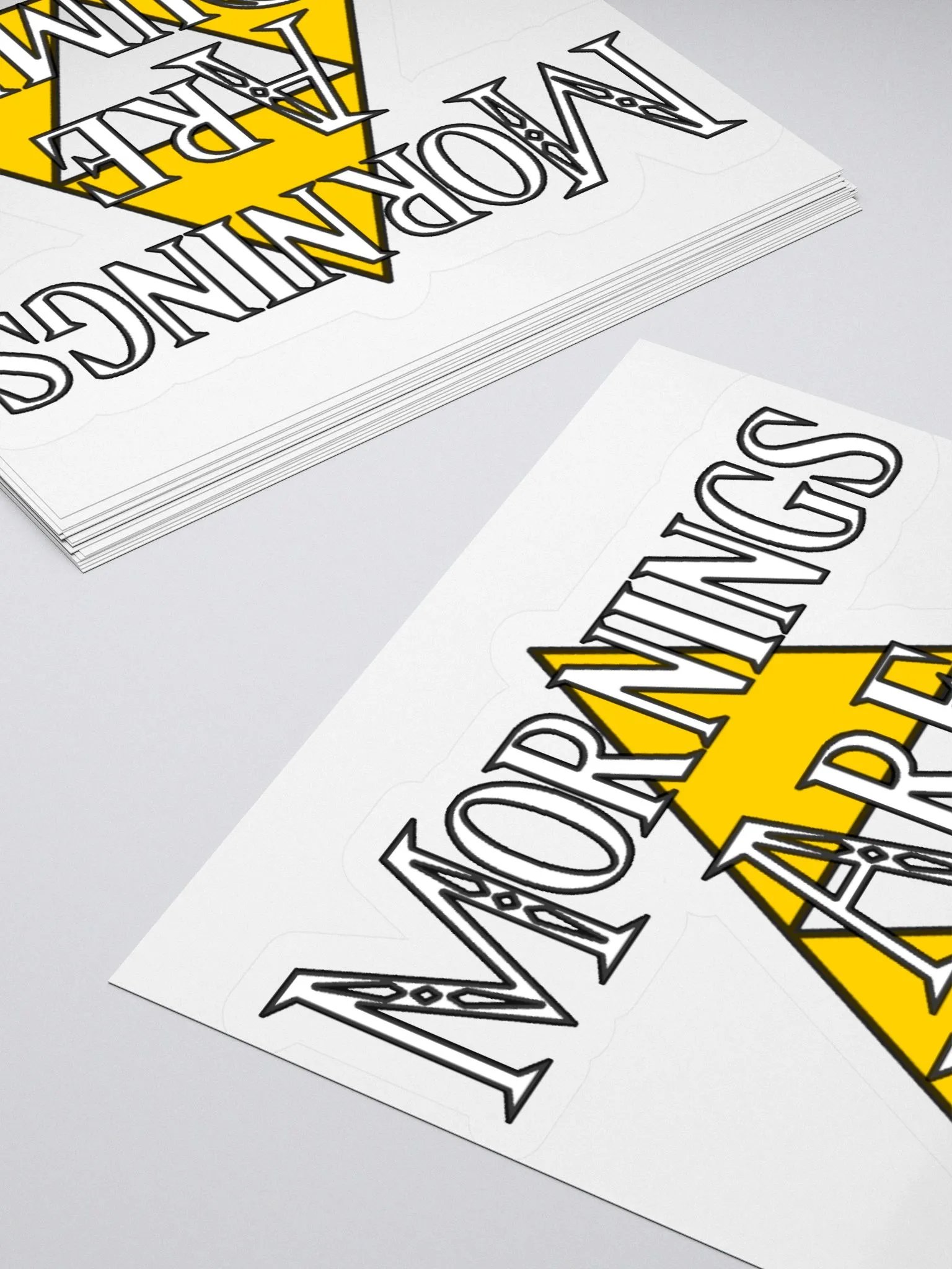Dumb Mornings Sticker product image (4)