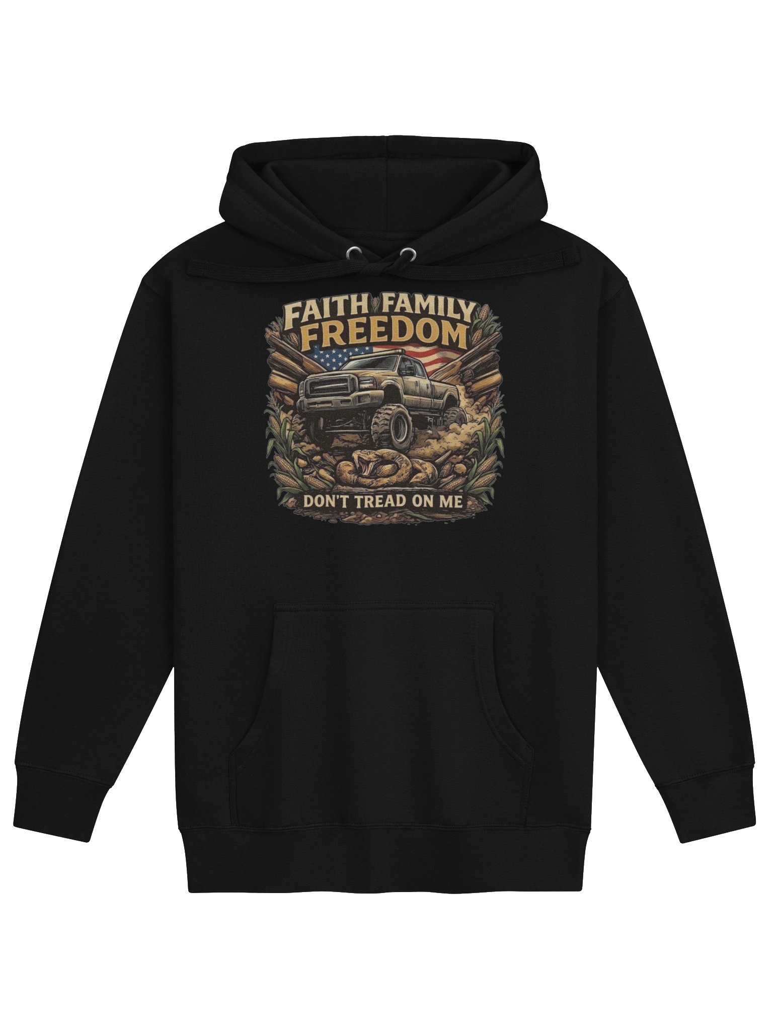 Faith Family Freedom Hoodie product image (1)