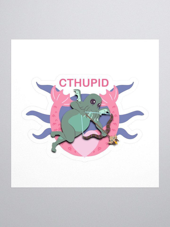 Cthupid Sticker product image (1)