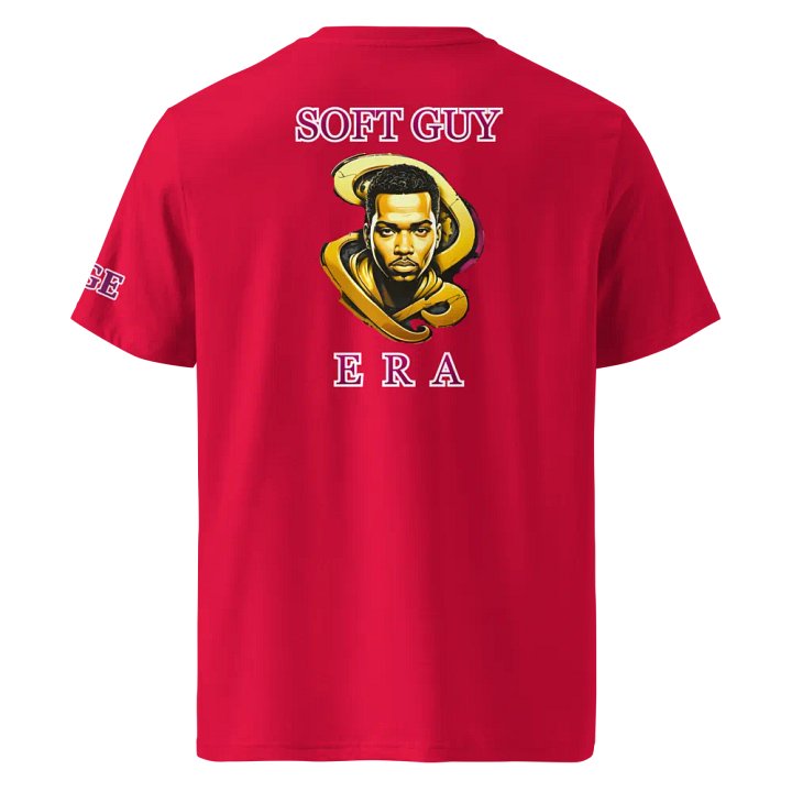SOFT GUY ERA TEE (RED) Stanley/Stella Organic Cotton T-Shirt product image (1)
