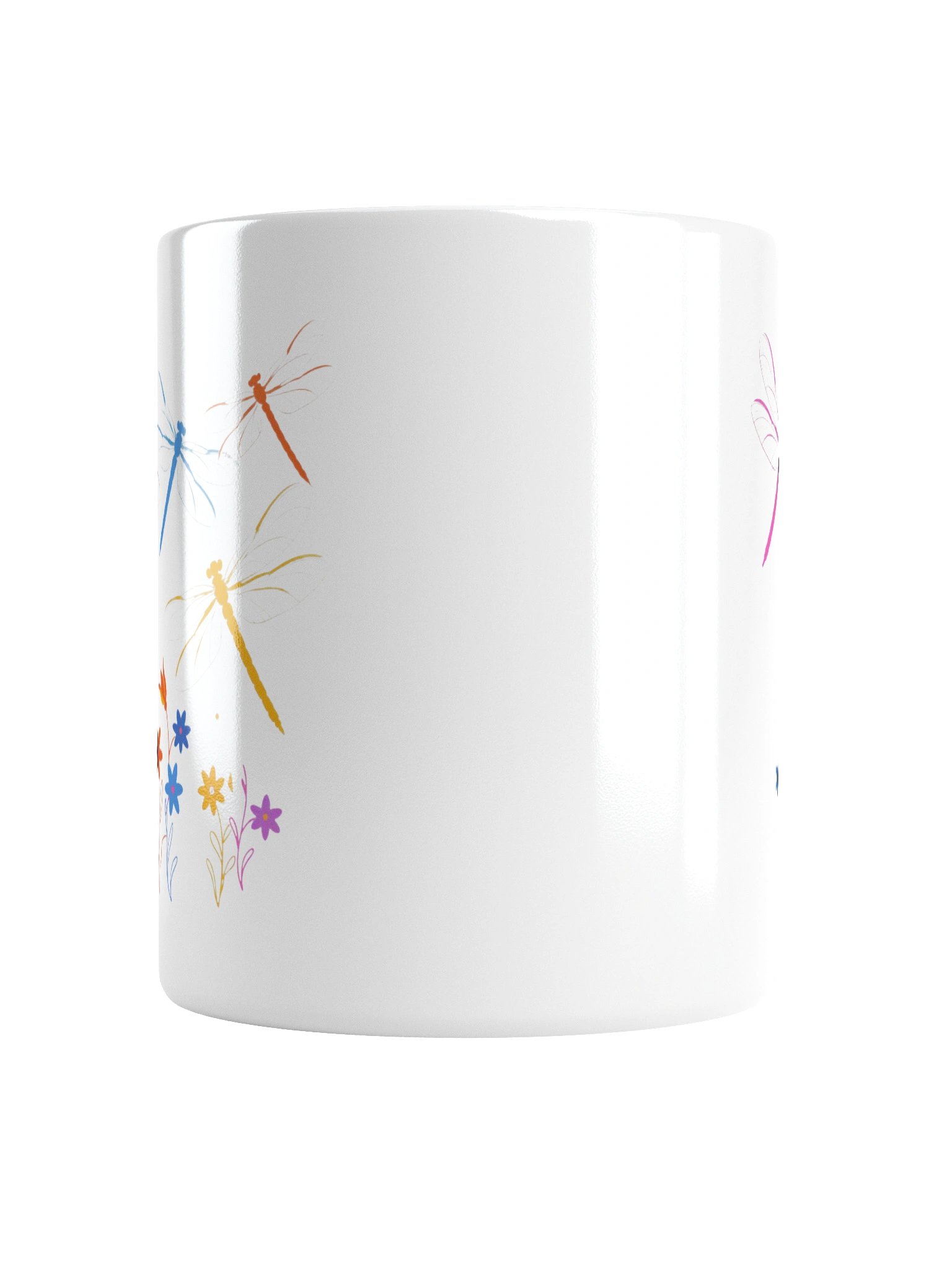 Dragonfly Garden Coffee Mug – Colorful Nature-Inspired Gift product image (2)