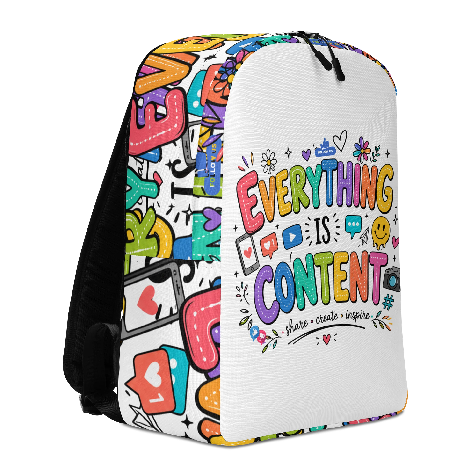 Everything Content Minimalist Backpack product image (3)