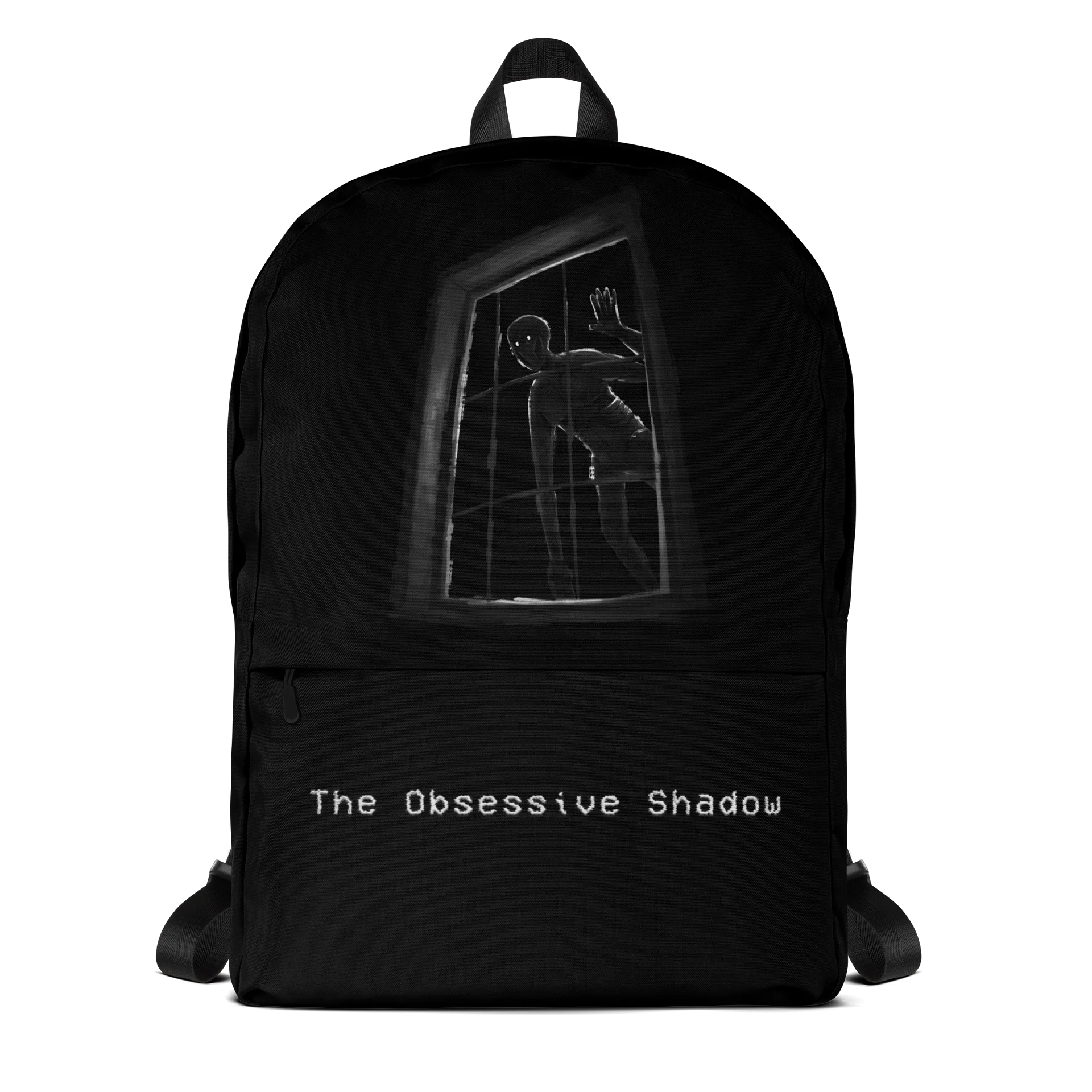 Greyscale Window Watcher Backpack product image (1)