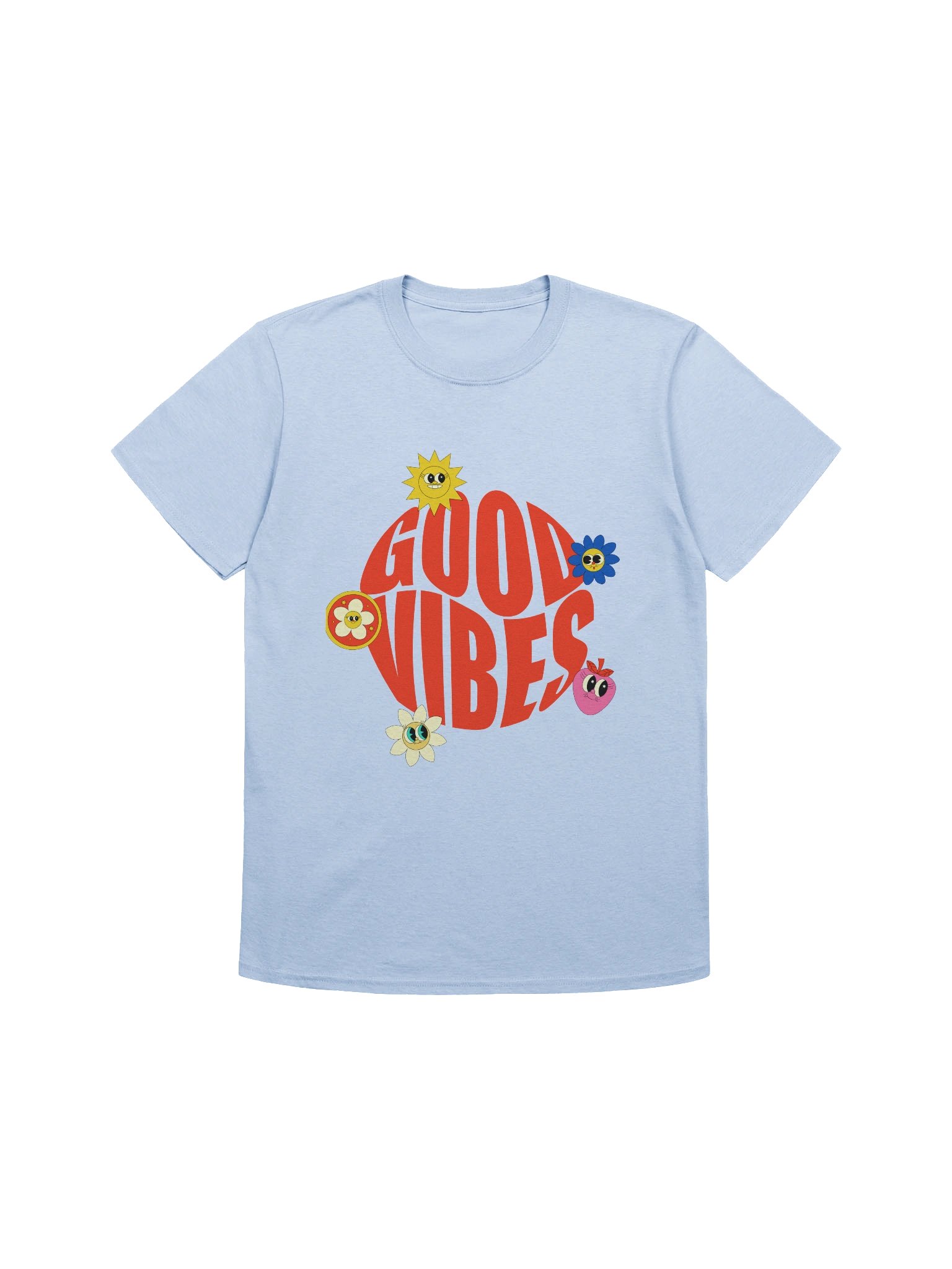 Good Vibes Cartoon T-Shirt product image (4)
