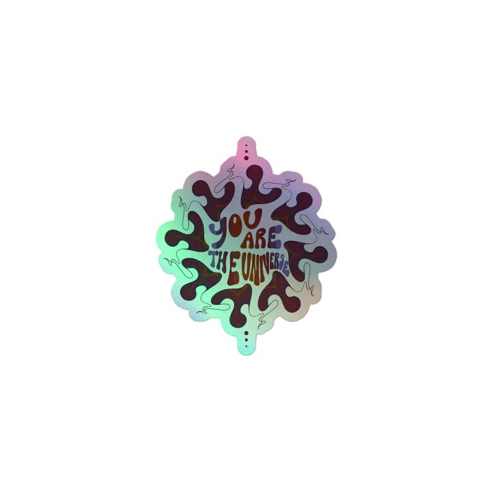 Holographic Sticker - You Are The Universe product image (1)