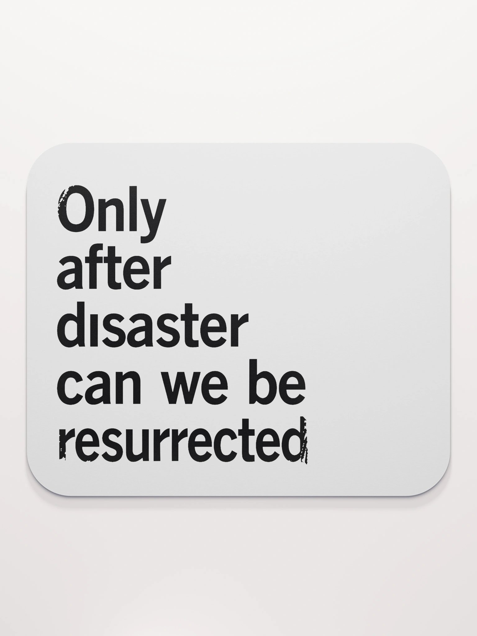 Mouse Pad with Fight Club quote product image (2)