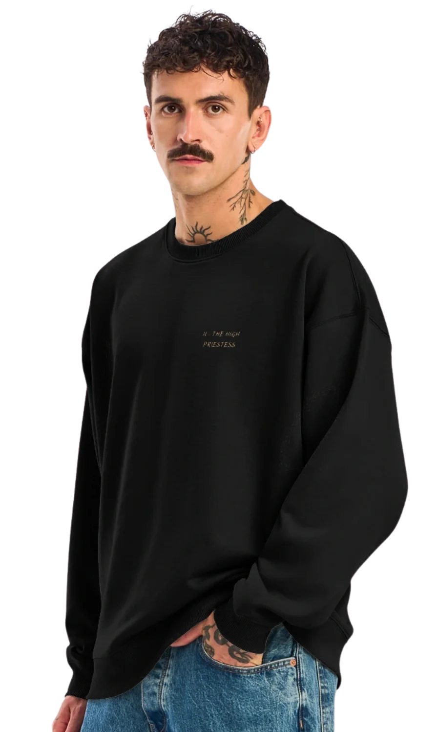 II - THE HIGH PRIESTESS Organic Sweatshirt product image (2)