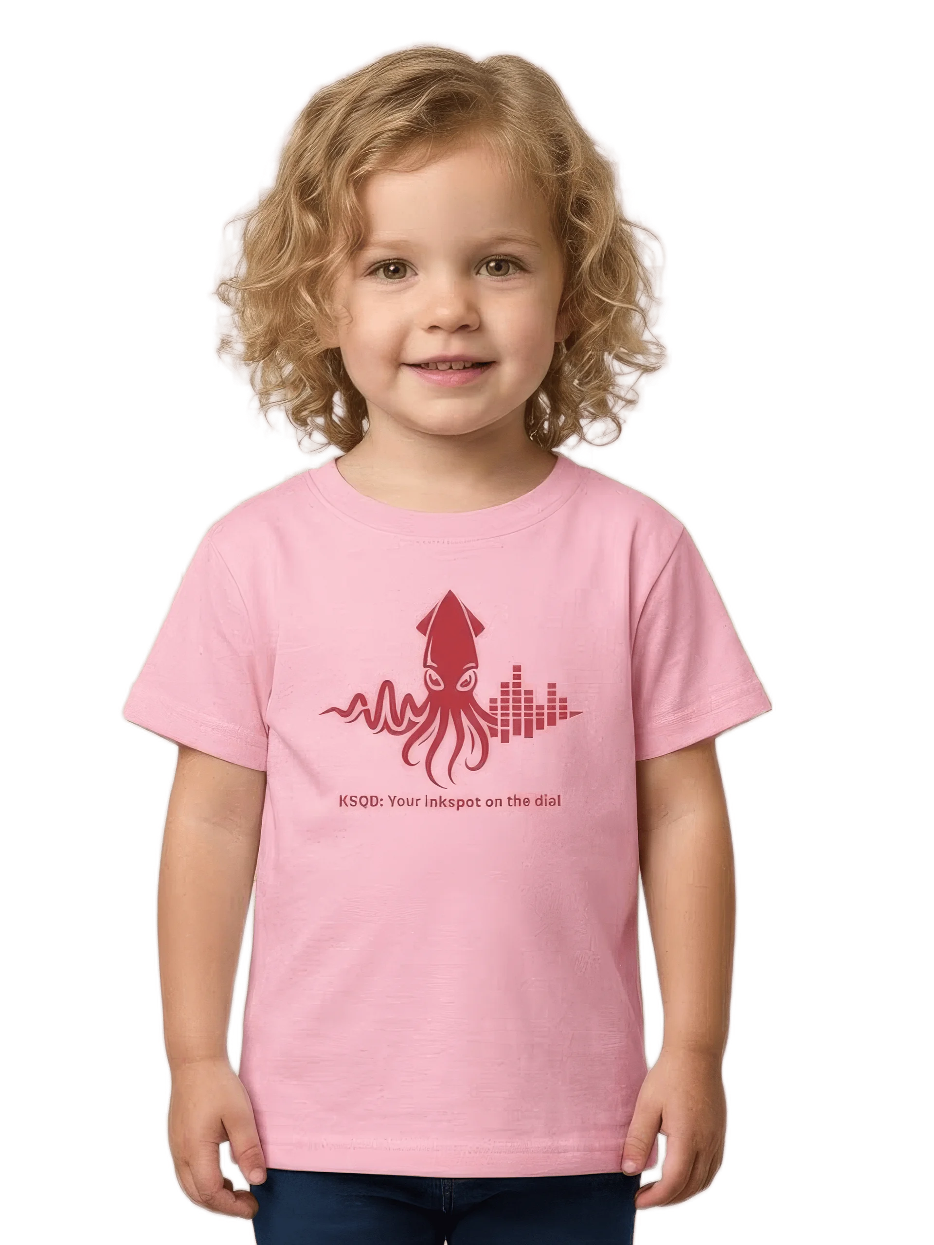 KSQD “Little Squid Beats” Baby Jersey T-Shirt product image (1)