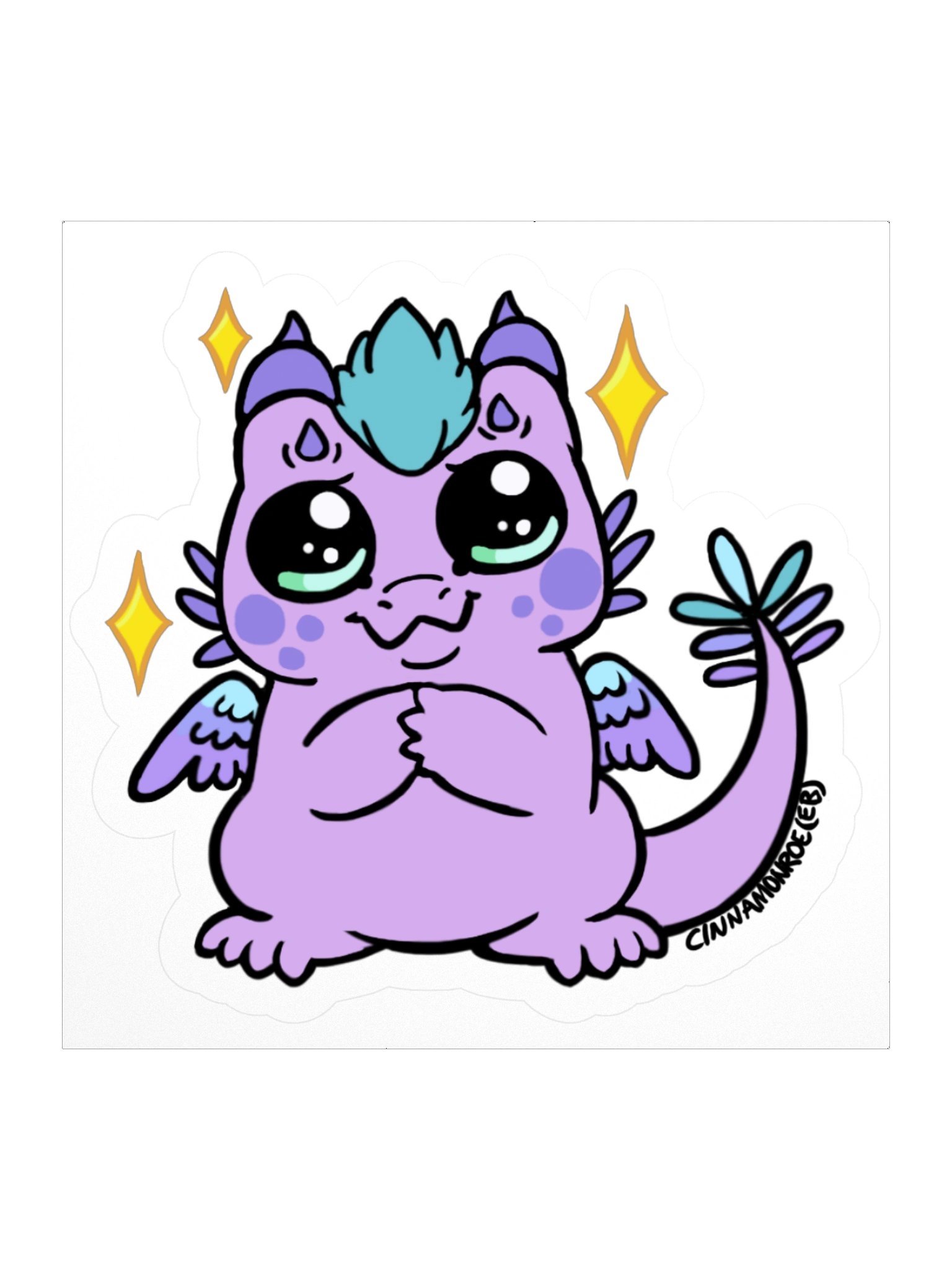 Drakin "Pwease" Sticker product image (1)