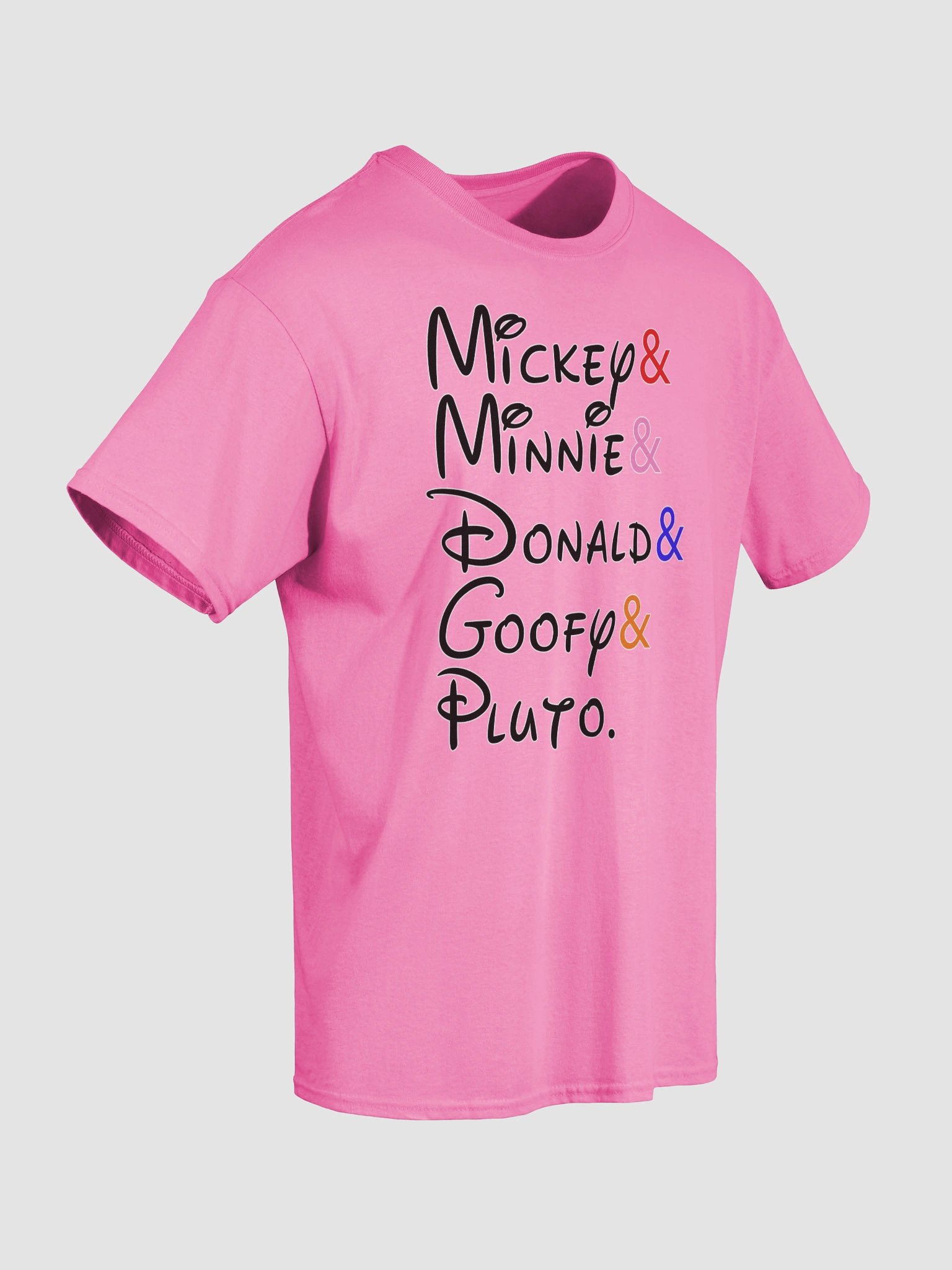 Mickey & Minnie & Donald & Goofy & Pluto T-shirt product image (44)