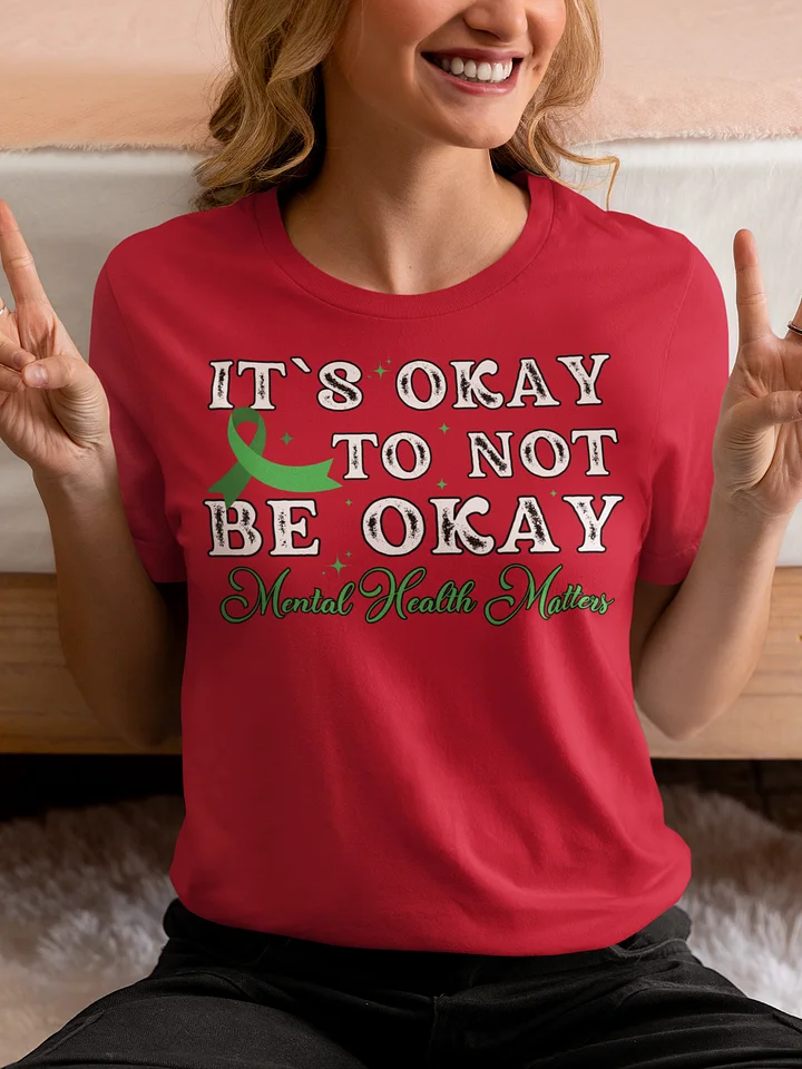Mental Health Matters Bella Canvas T-Shirt product image (1)