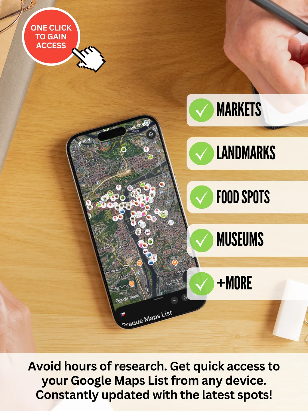 Prague Cheat Sheet + FREE Google Maps List (100+ LOCATIONS) product image (4)