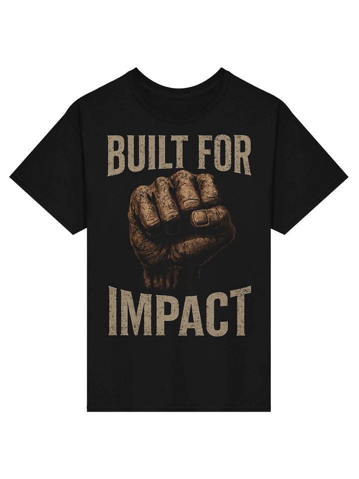 “Built for Impact" – Power Fist Graphic T-Shirt product image (1)
