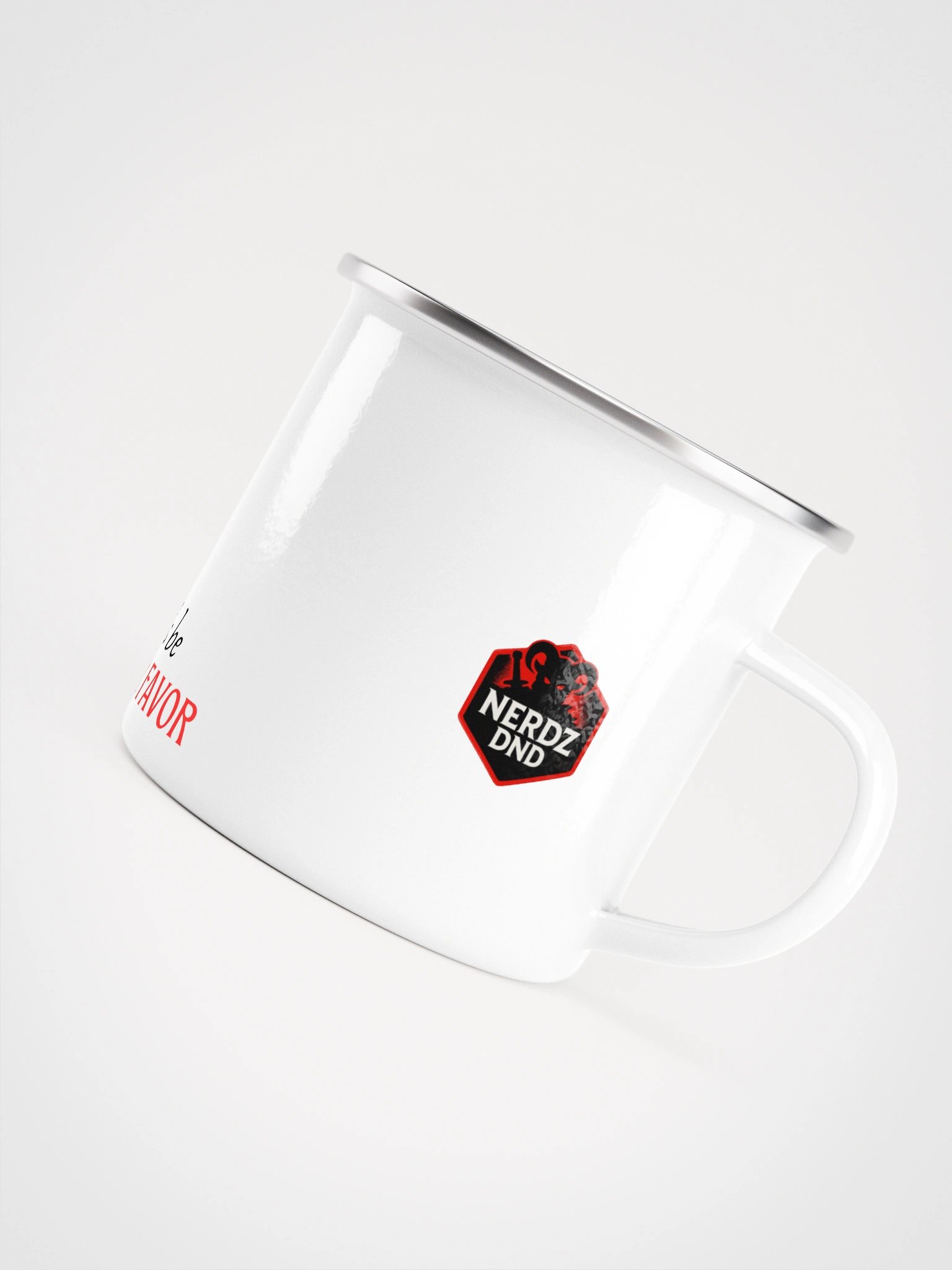 Nerdz DnD 20-Sided Die Enamel Mug product image (5)