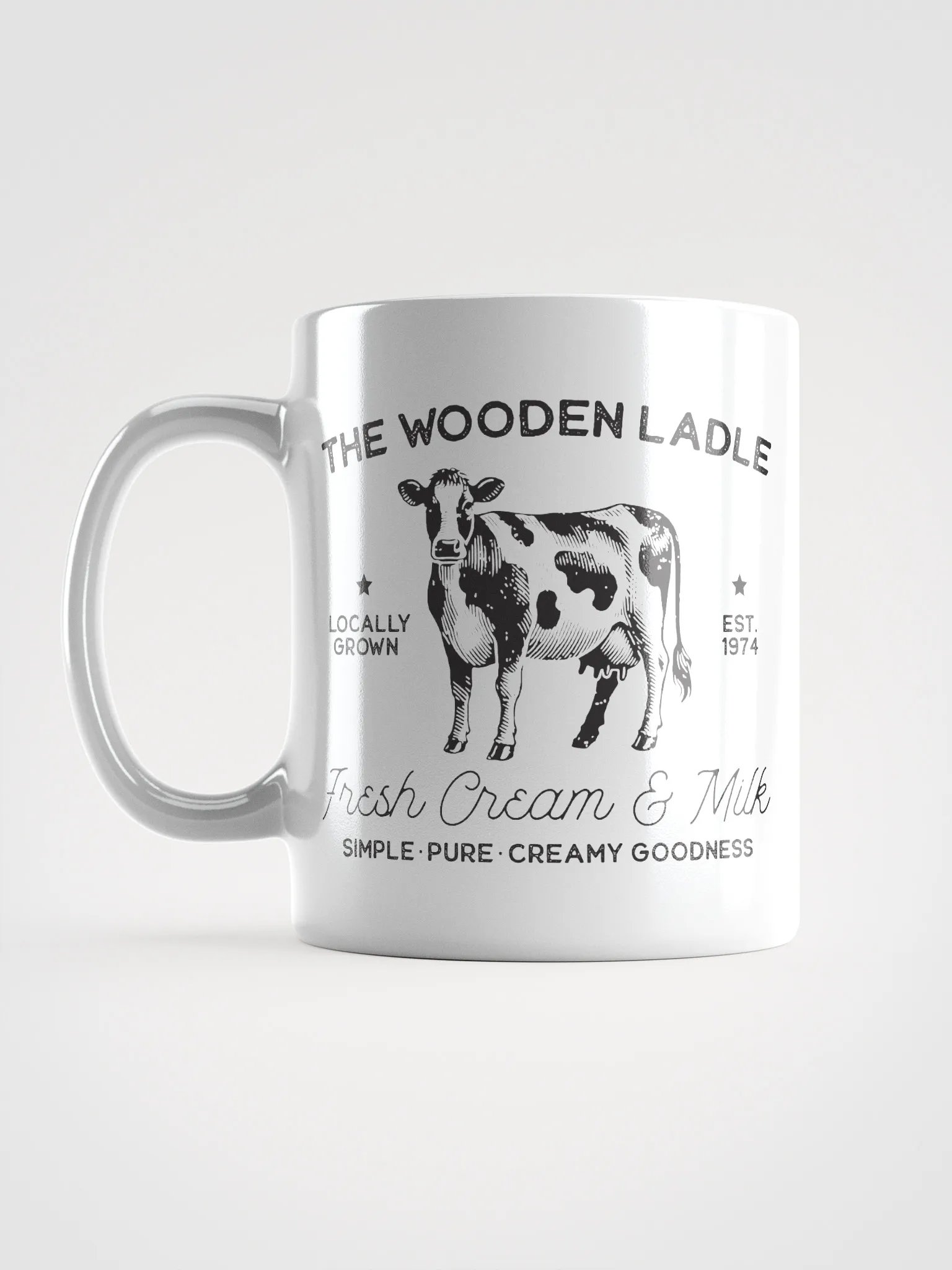 The Wooden Ladle Cow Print Mug product image (16)