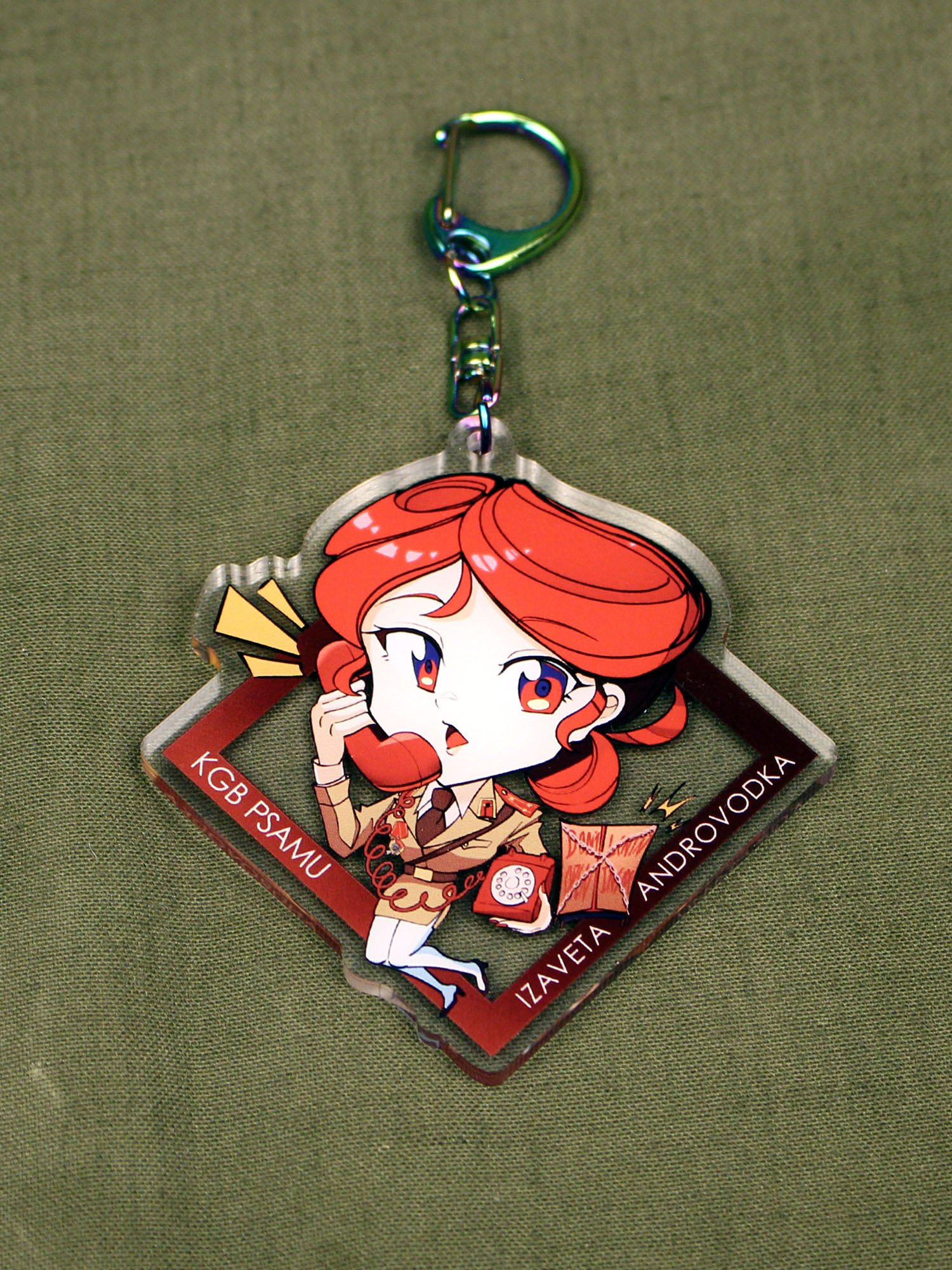 Izaveta Androvodka - 3" Acrylic Keychain product image (1)