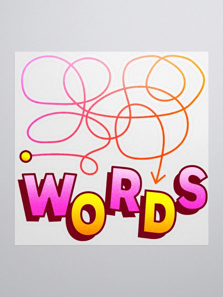 Words Sticker product image (1)