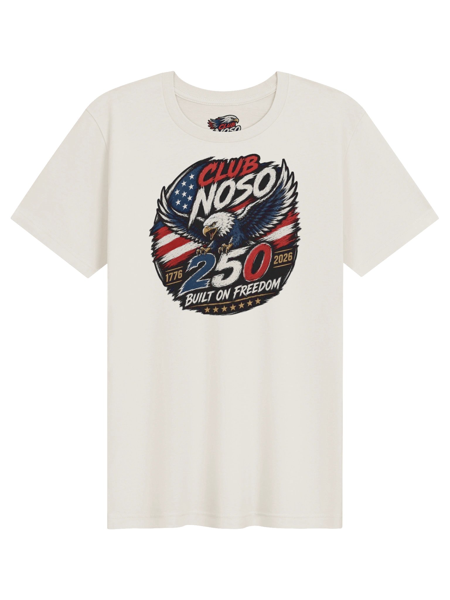 250th fourth of July Special Large front logo t-shirt product image (2)