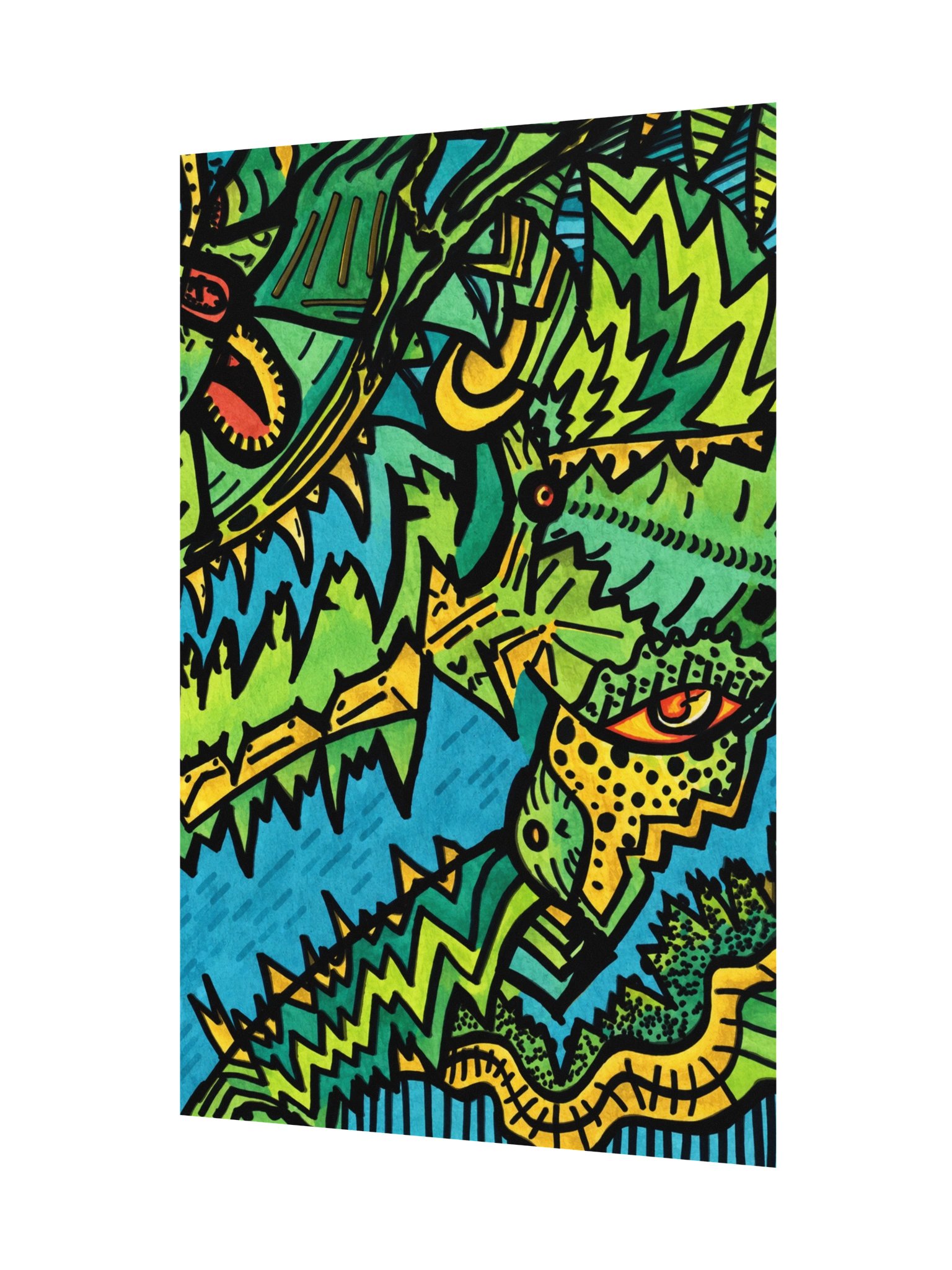 #22 Serpent - Color Poster product image (3)
