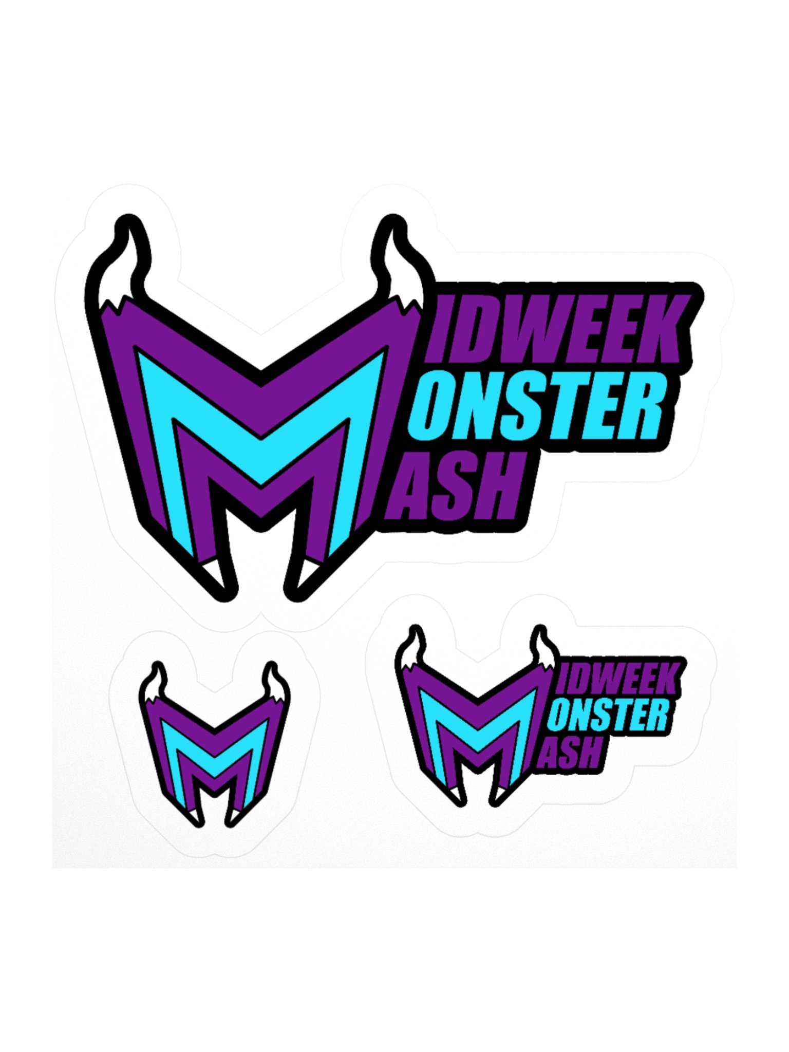 Midweek Monster Mash Logo Sticker Sheet product image (3)