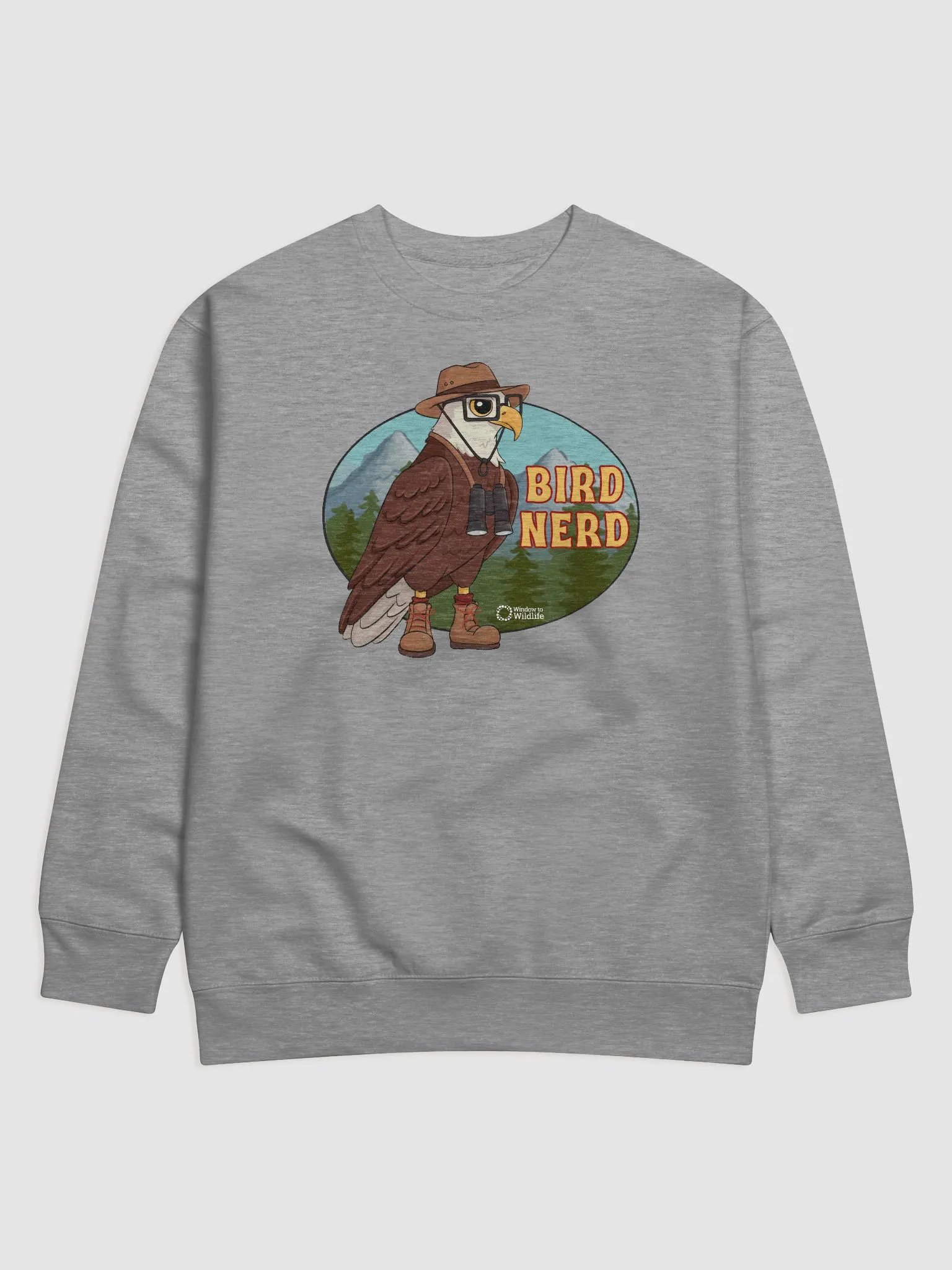 Bald Eagle - Bird Nerd Sweatshirt product image (4)