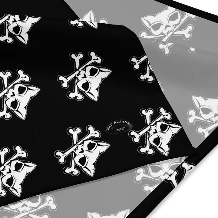 Pure Blaque Kat Skull Bandana product image (2)