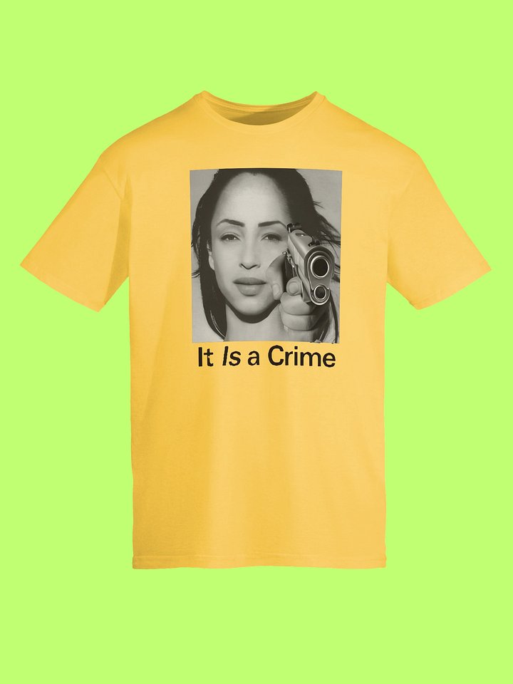 Sade It Is a Crime Vintage Graphic Shirt product image (152)