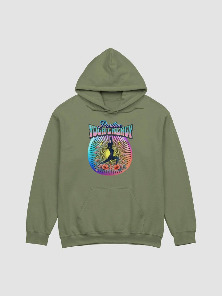 Positive Yoga Energy Psychedelic Hoodie product image (1)