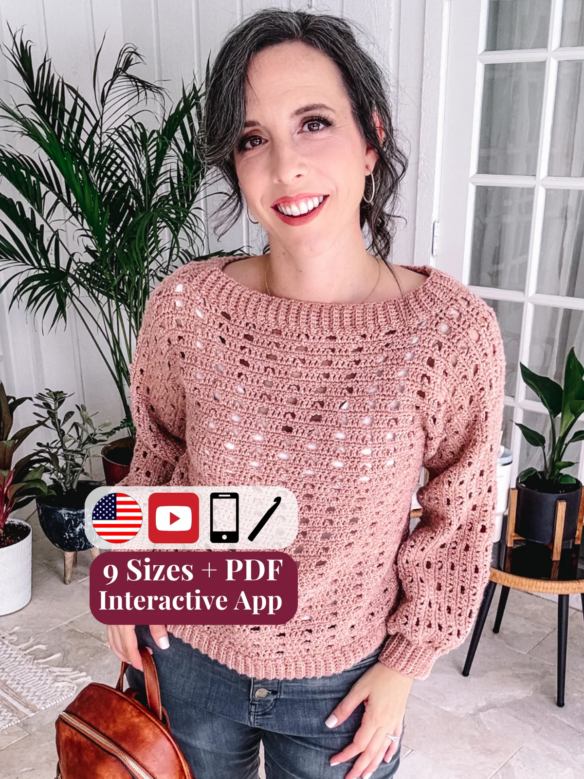 Sparrow Crochet Sweater Pattern product image (1)