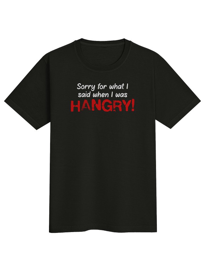 Hangry Bella+Canvas Unisex Oversized Garment-Dyed T-Shirt product image (1)