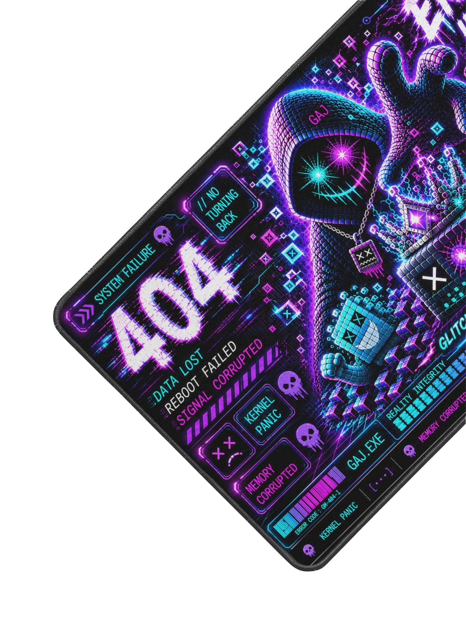 GLITCH MODE - Desk Mat product image (3)