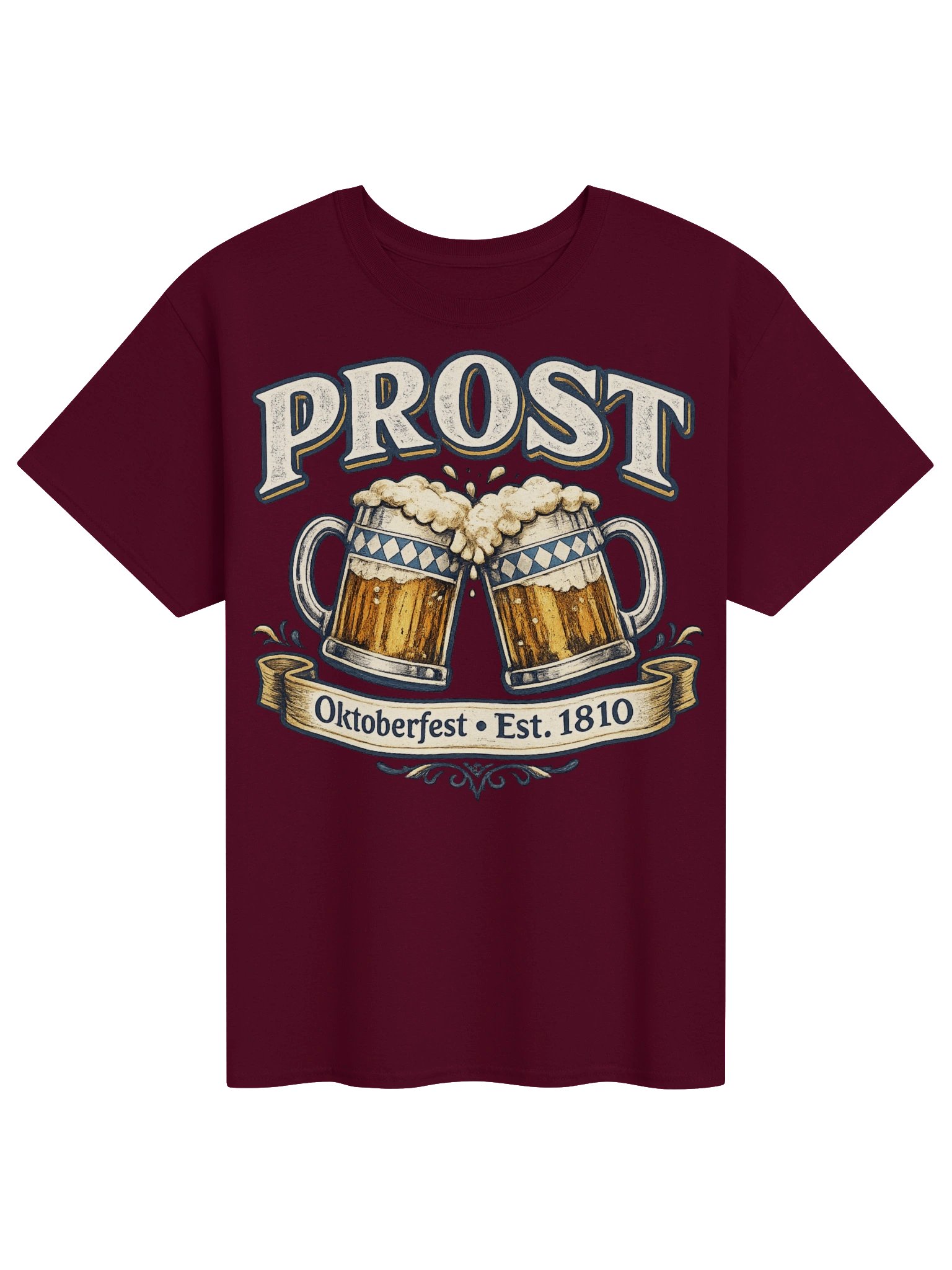 Prost Oktoberfest Vintage Beer Stein Tee product image (3)