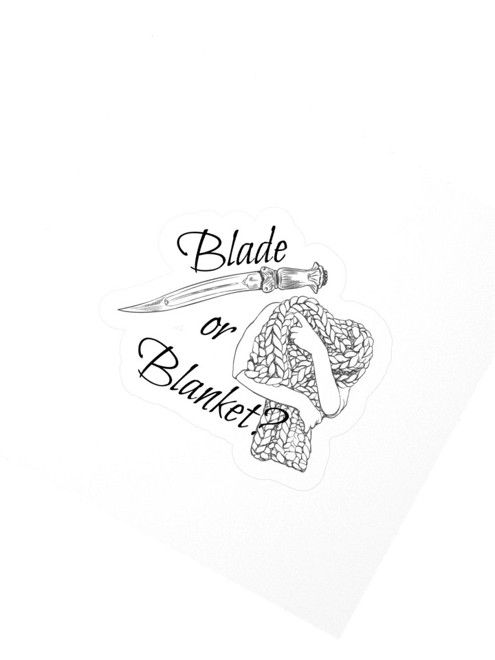 Blade or Blanket Sticker product image (2)