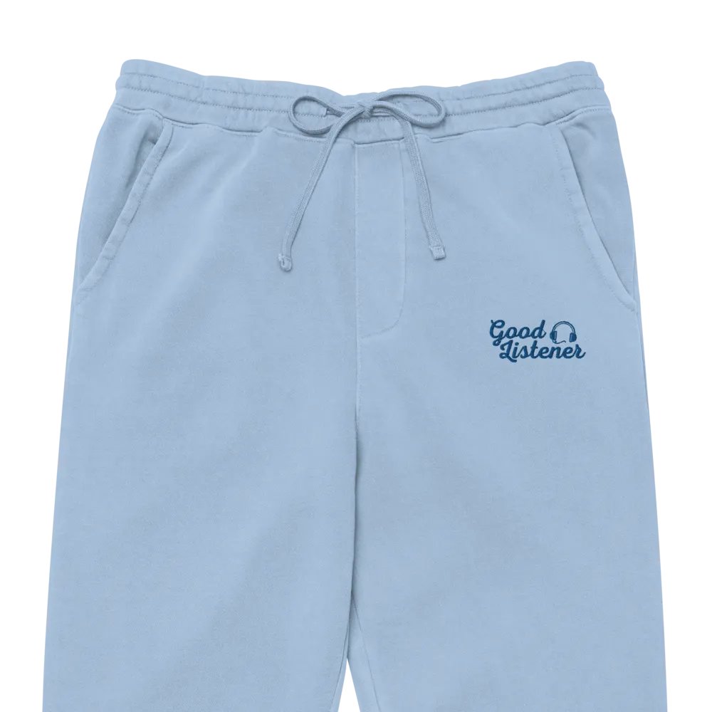 Powder Blue Good Listener Logo Sweats product image (1)