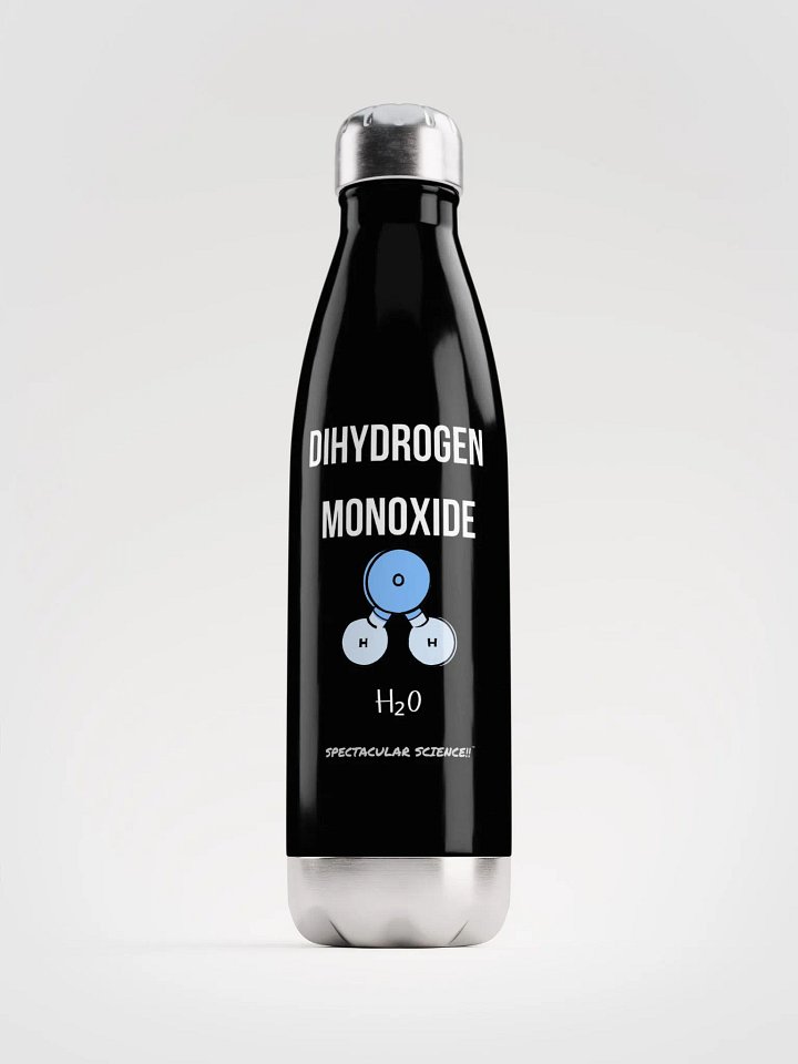 Dihydrogen Monoxide Water Bottle product image (1)