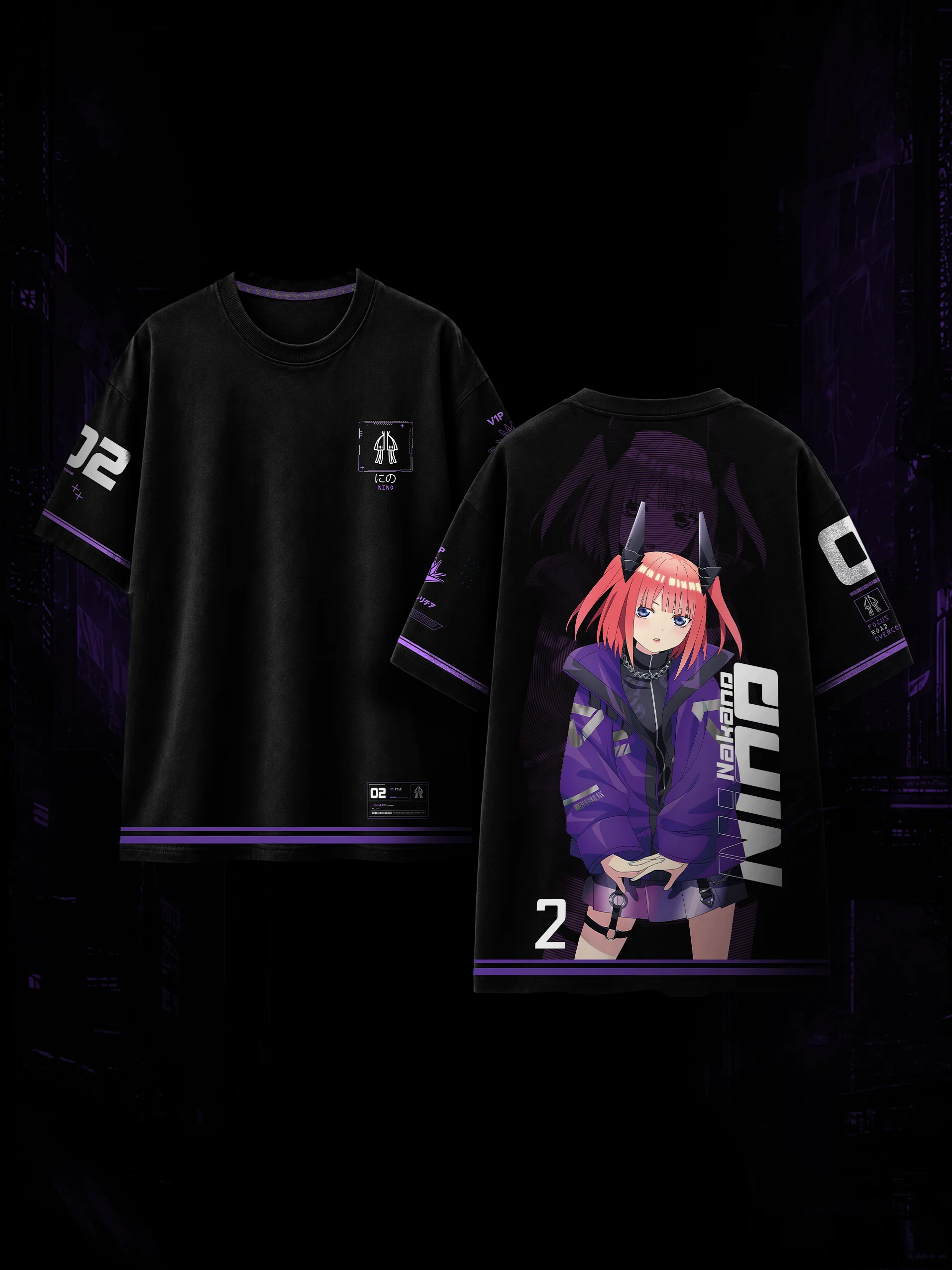 Nino Nakano Heavyweight Oversize Tee (240 GSM) product image (3)