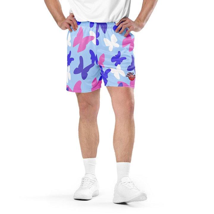 Butterfly Effect Basketball Shorts (Blue) product image (1)