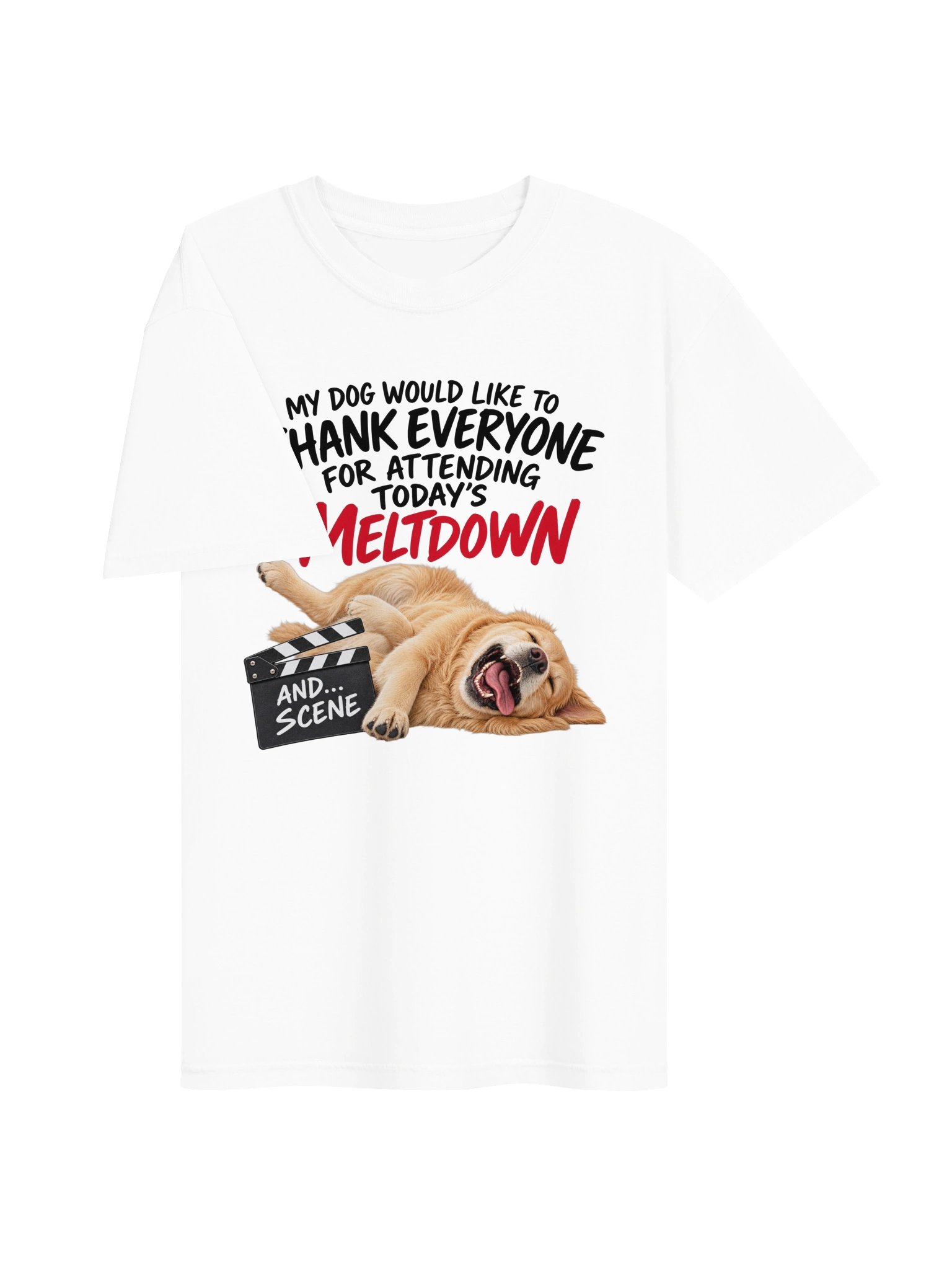 My Dog Would Like to Thank Everyone for Attending Today’s Meltdown T-Shirt product image (6)