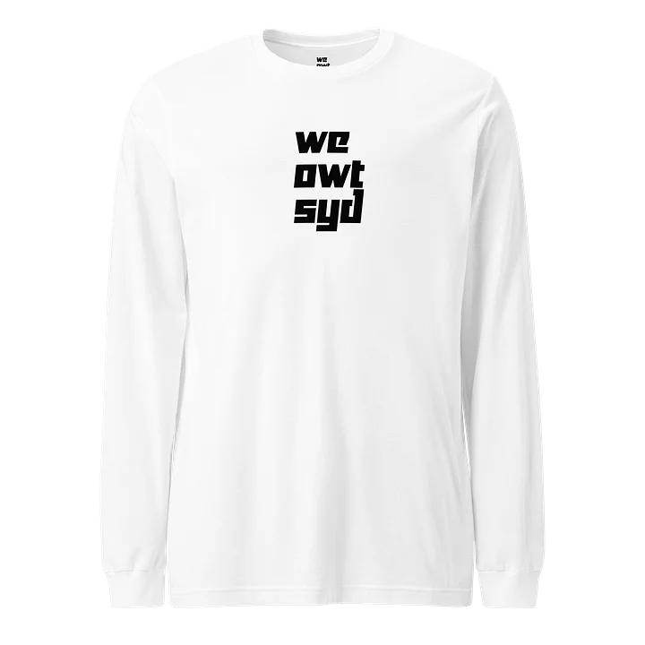 WeOwtsyd Premium Long Sleeve T-Shirt - White product image (1)