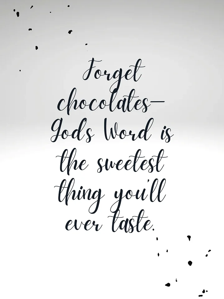 Forget Chocolates - Digital Print product image (1)