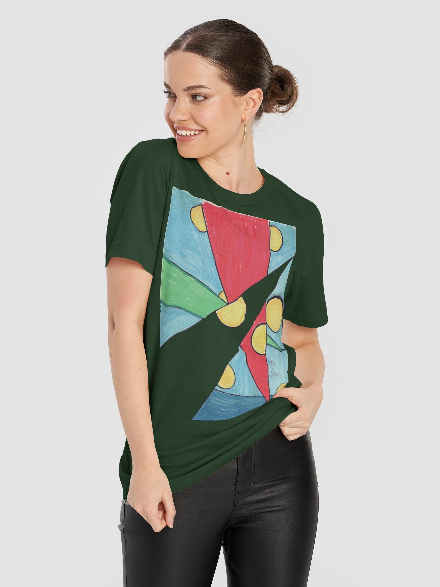 Geometric Tee In the Bone Zone product image (11)