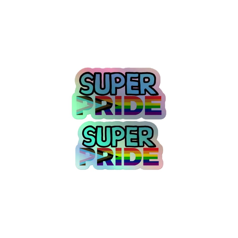 Super Pride Holo - Sticker product image (1)