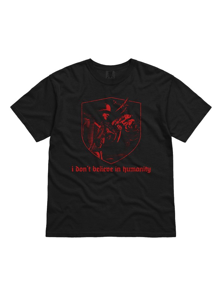 "HUMAN DISEASE" TSHIRT BACKPRINT RED product image (1)