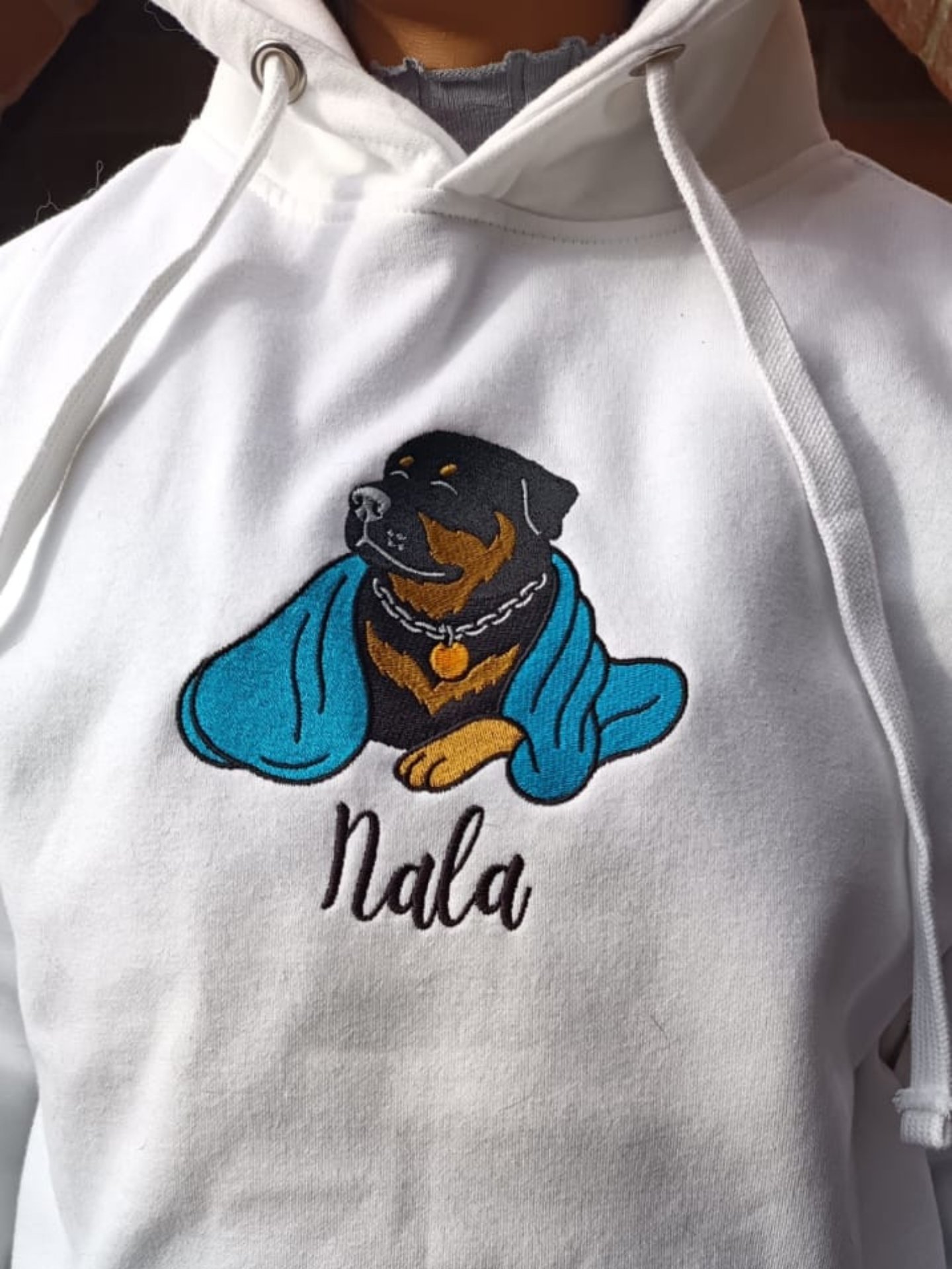 NALA💙 / EMBROIDERED HOODIE product image (1)