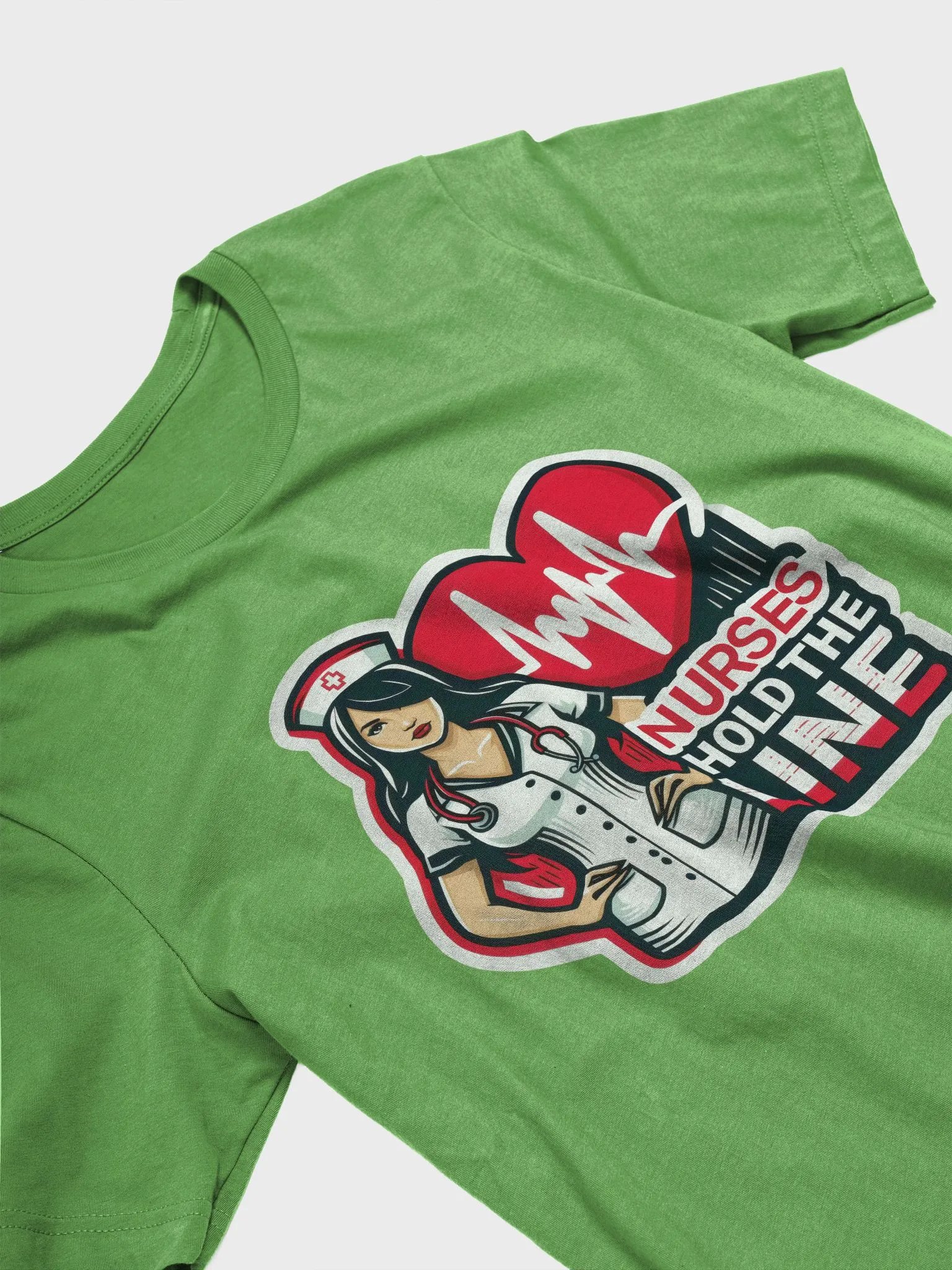 Nurses: Heartbeat Hero Nurse T-Shirt product image (31)