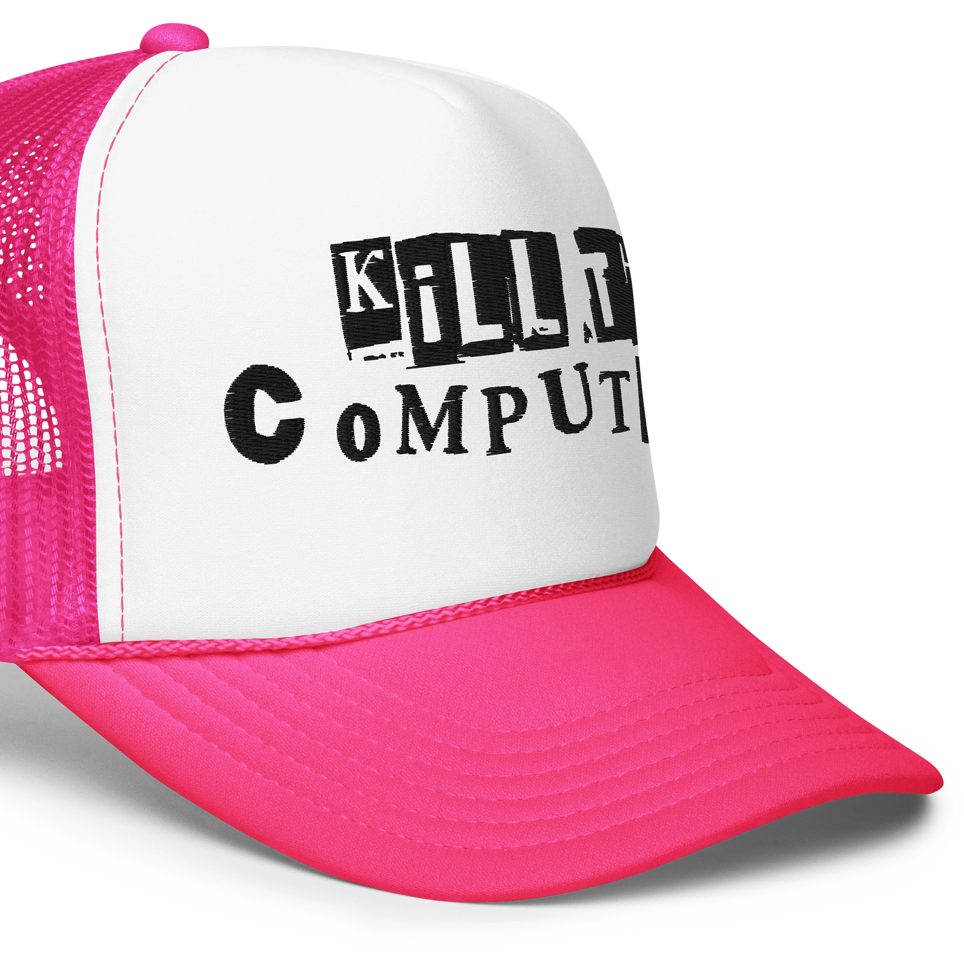 Trucker Hat Black Font product image (23)