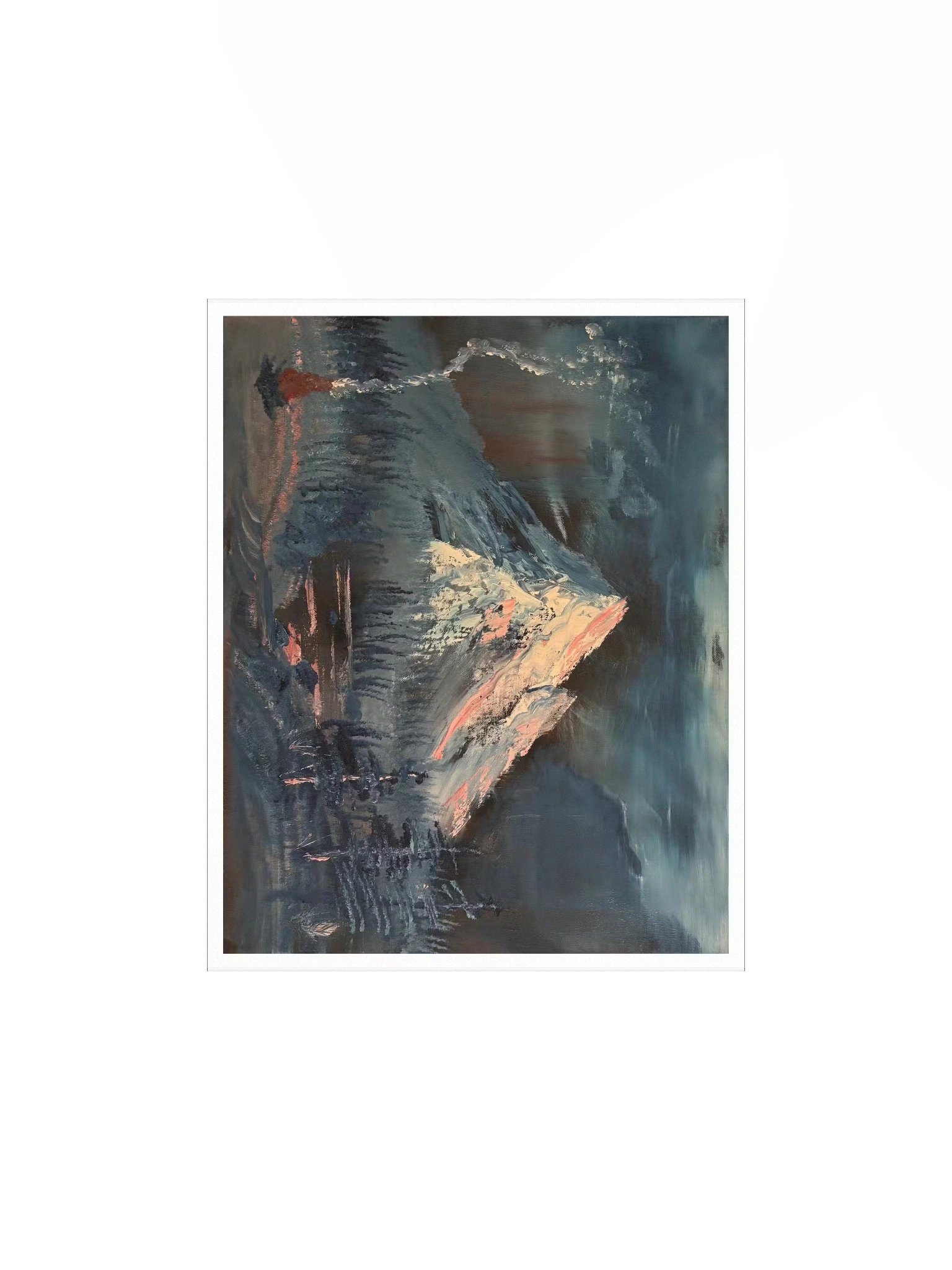 Mountain and Storm Print product image (1)